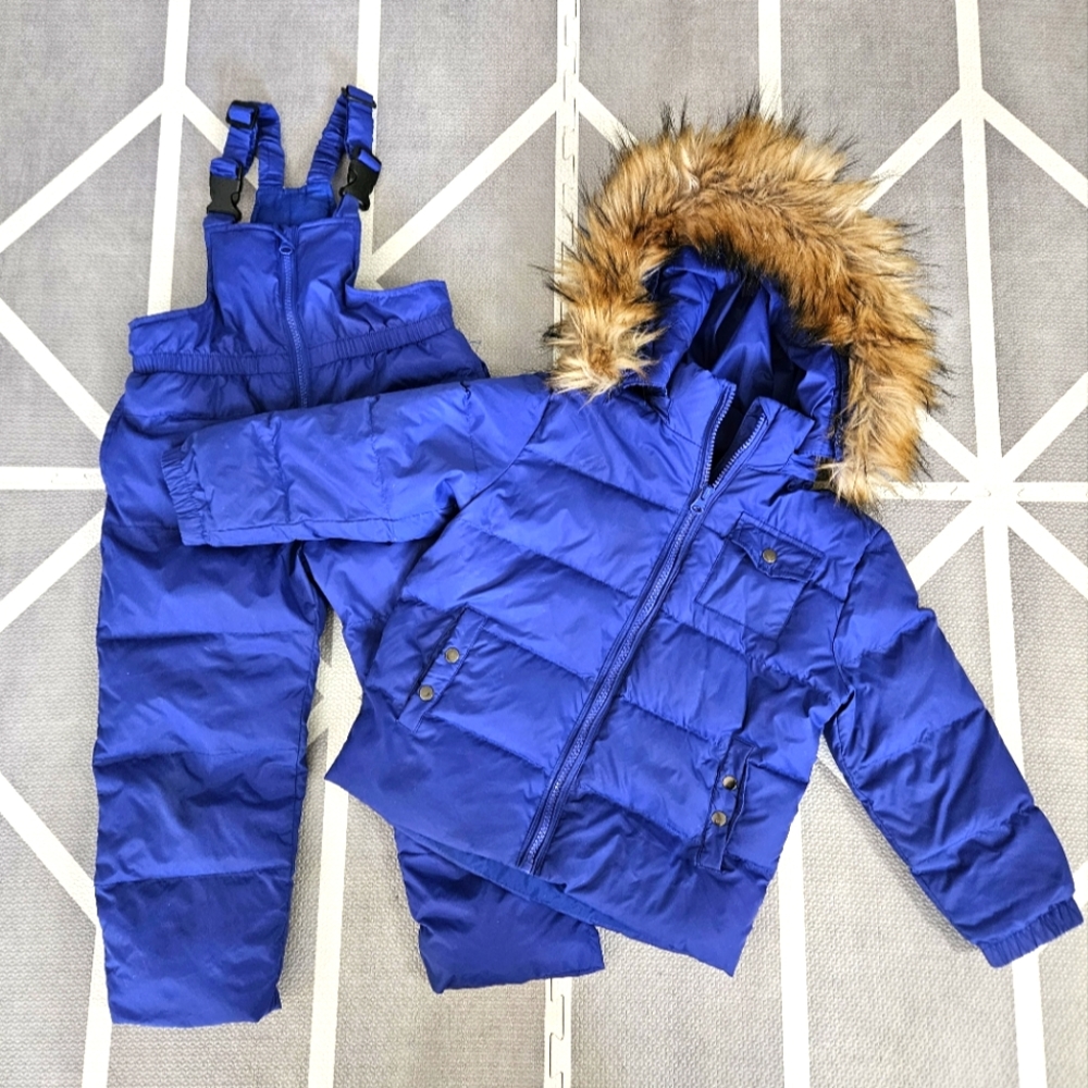 Kids Snowsuit. Duck Down 3-4T
